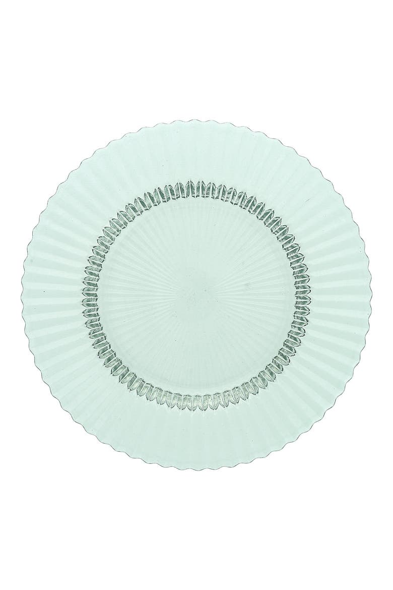 Archie Set of 4 Salad Plates, Main, color, VERDE