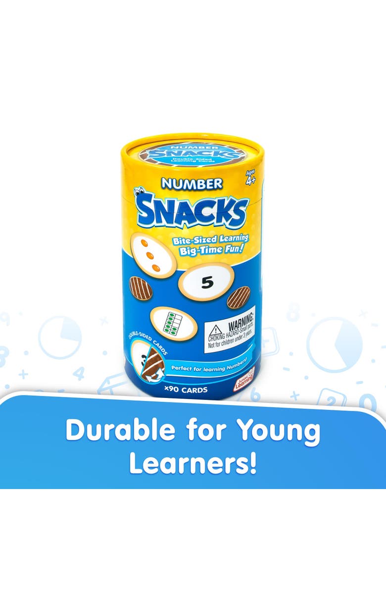 Junior Learning Number Snacks Math Game, Alternate, color, Multicolored
