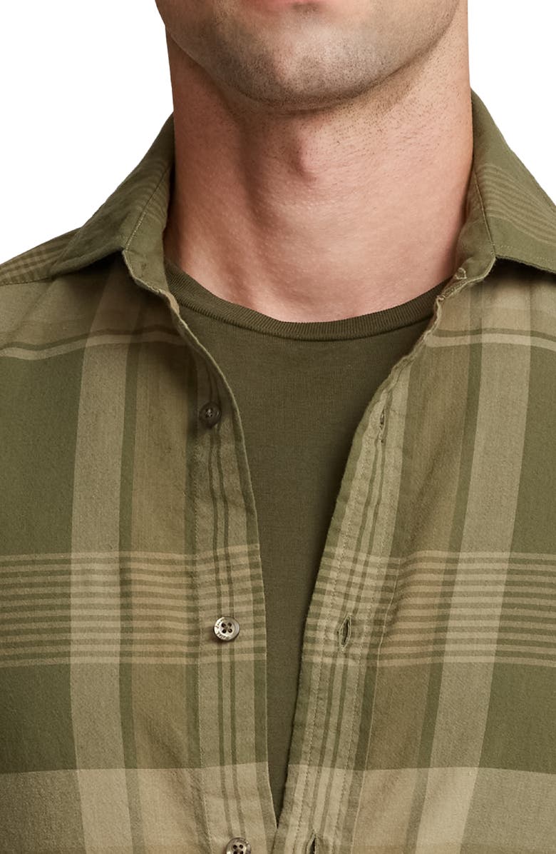 Ralph Lauren Purple Label Plaid Button-Up Sport Shirt, Alternate, color,