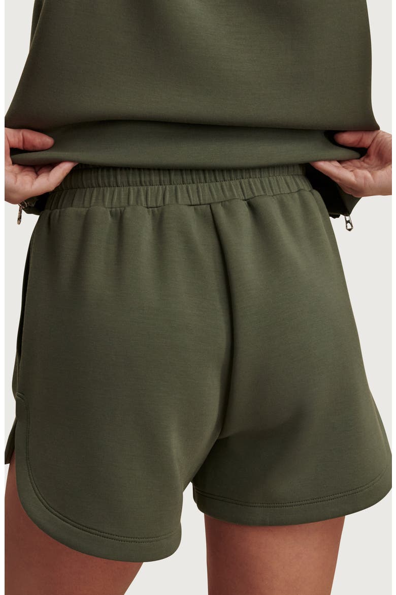 Coulter High Waist Shorts, Alternate, color, THYME