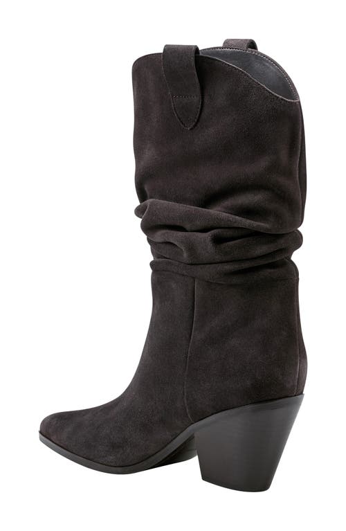 Marc Fisher Ltd Myleea Bootie In Dark Brown