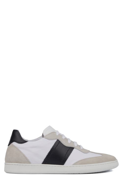 Aquatalia Biago Low Top Sneaker In Ice Combo