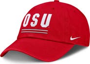 Nike Men's Nike Scarlet Ohio State Buckeyes Club Campus Adjustable Hat