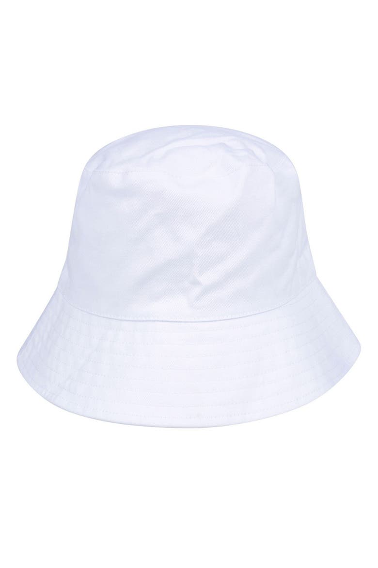 Coastal Bucket Hat, Alternate, color, White