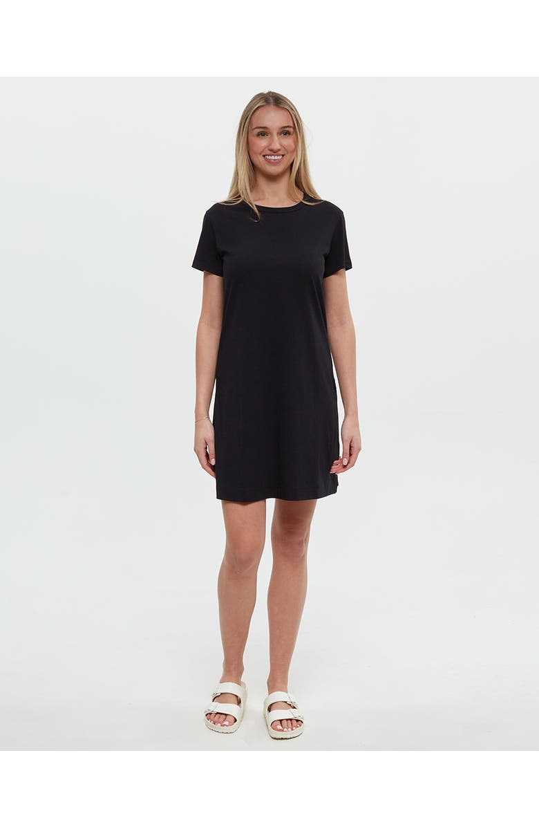 tentree Birchwood Dress, Main, color, Meteorite Black