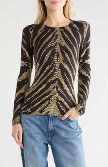 Crewneck Knit Top