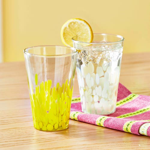 Tag Pinto Confetti White Tumbler In Multi