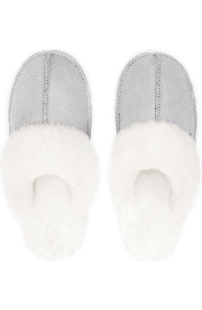 Togas Amanda Womens sheepskin slippers, Alternate, color, Grey