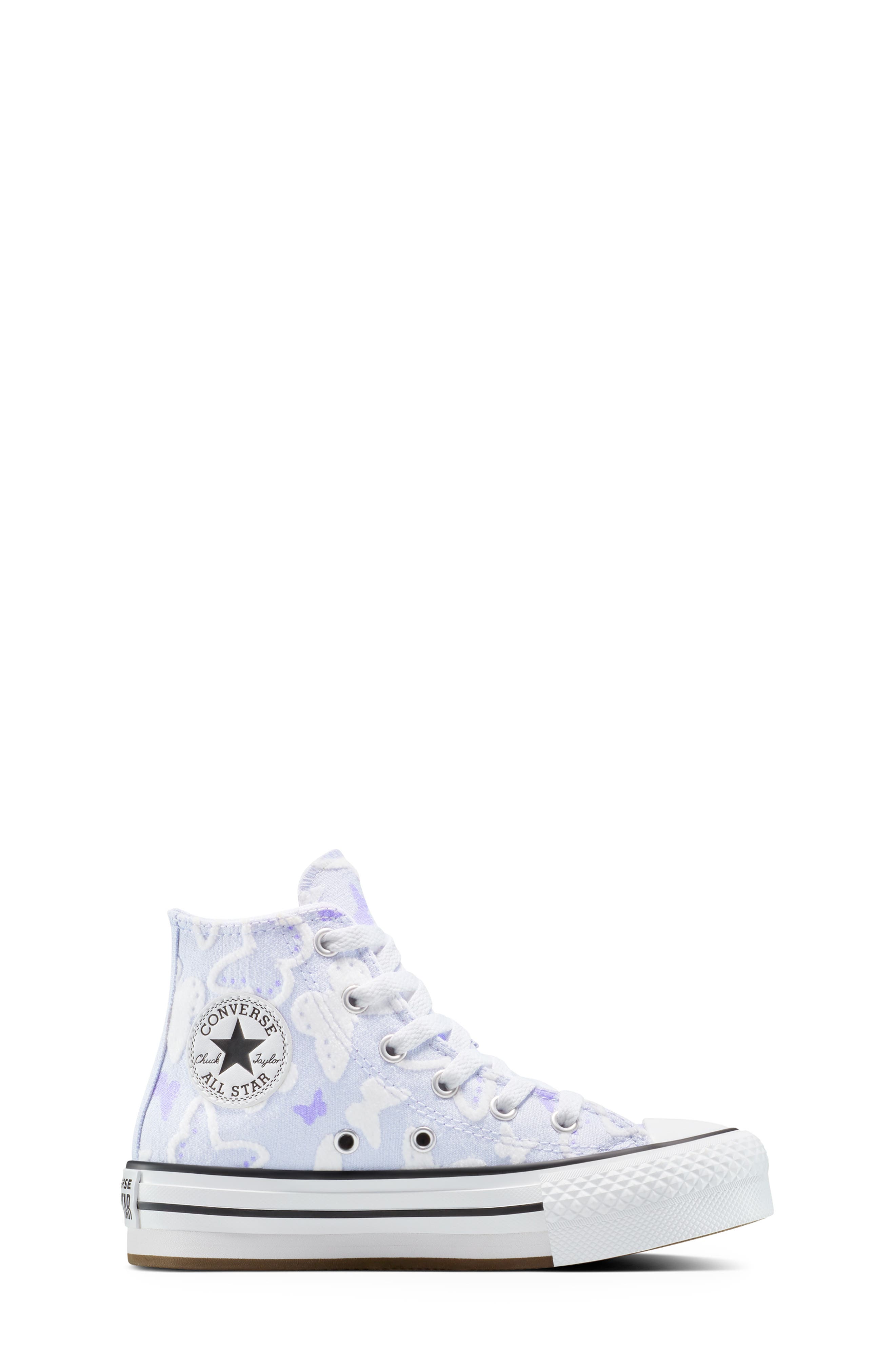 Converse Chuck Taylor<sup>®</sup> All Star<sup>®</sup> Lift High Top Sneaker, Alternate, color, Blueberry Ice