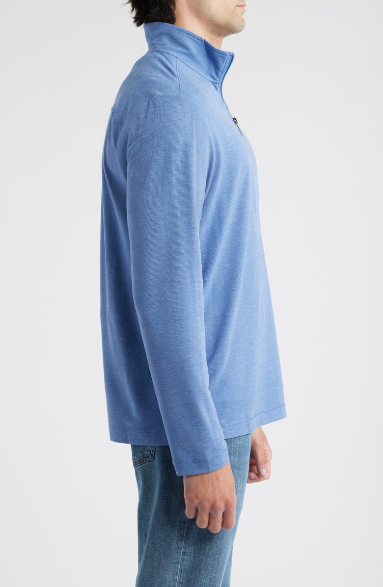 Tommy Bahama Coasta Vera Lorenzo Half Zip Pullover, Alternate, color, French Blue
