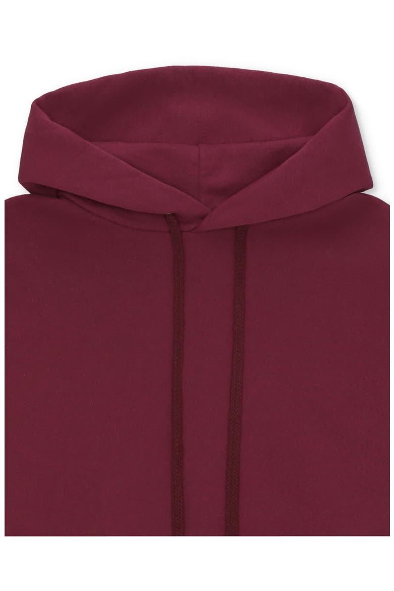 Cotton Hoodie Sweatshirt with Hood, Alternate, color, PURPLE