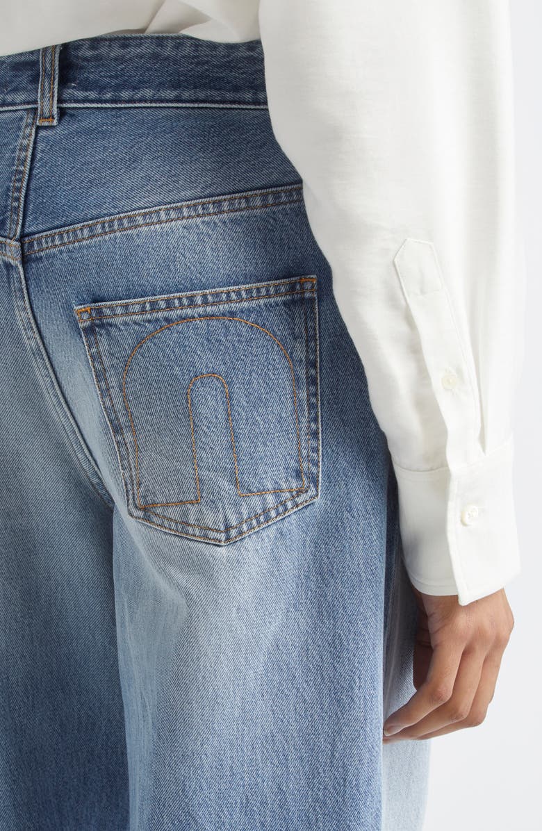 TEURN STUDIOS Boyfriend Fit Organic Cotton Jeans, Alternate, color,