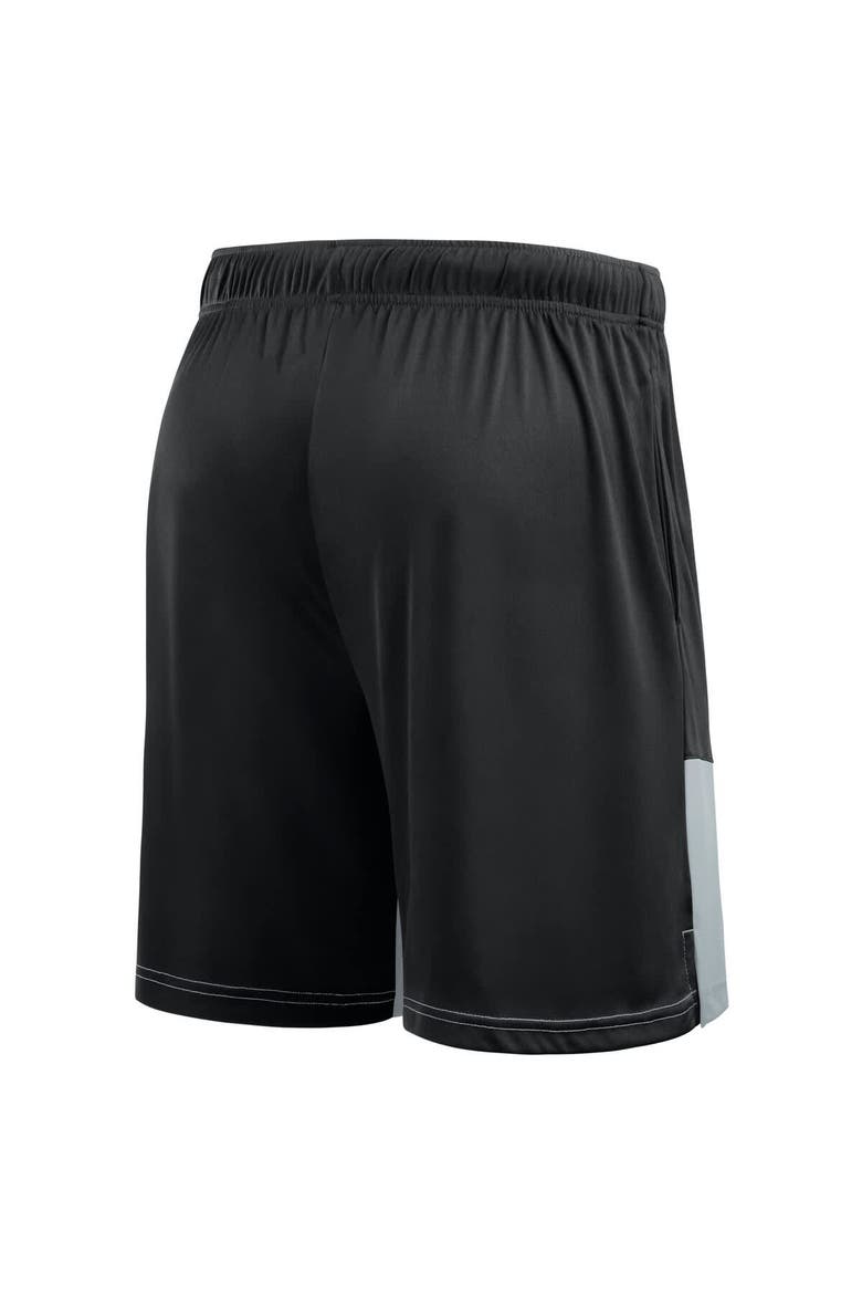 Men's Fanatics Black/Silver Las Vegas Raiders Big & Tall Best of the Best Performance Shorts, Alternate, color, Black