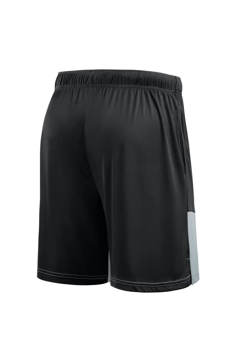 FANATICS Men's Fanatics Black/Silver Las Vegas Raiders Big & Tall Best of the Best Performance Shorts, Alternate, color, Black