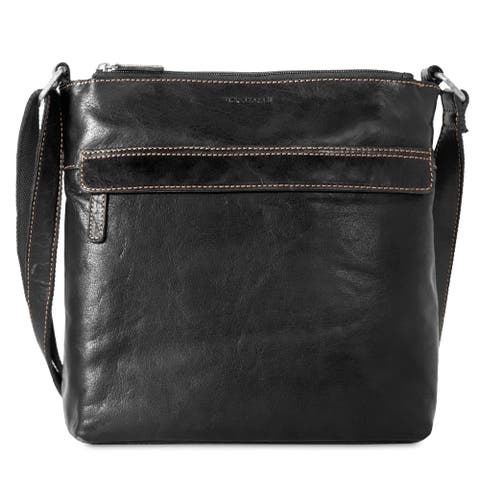 Voyager Zippered Crossbody Hobo Bag