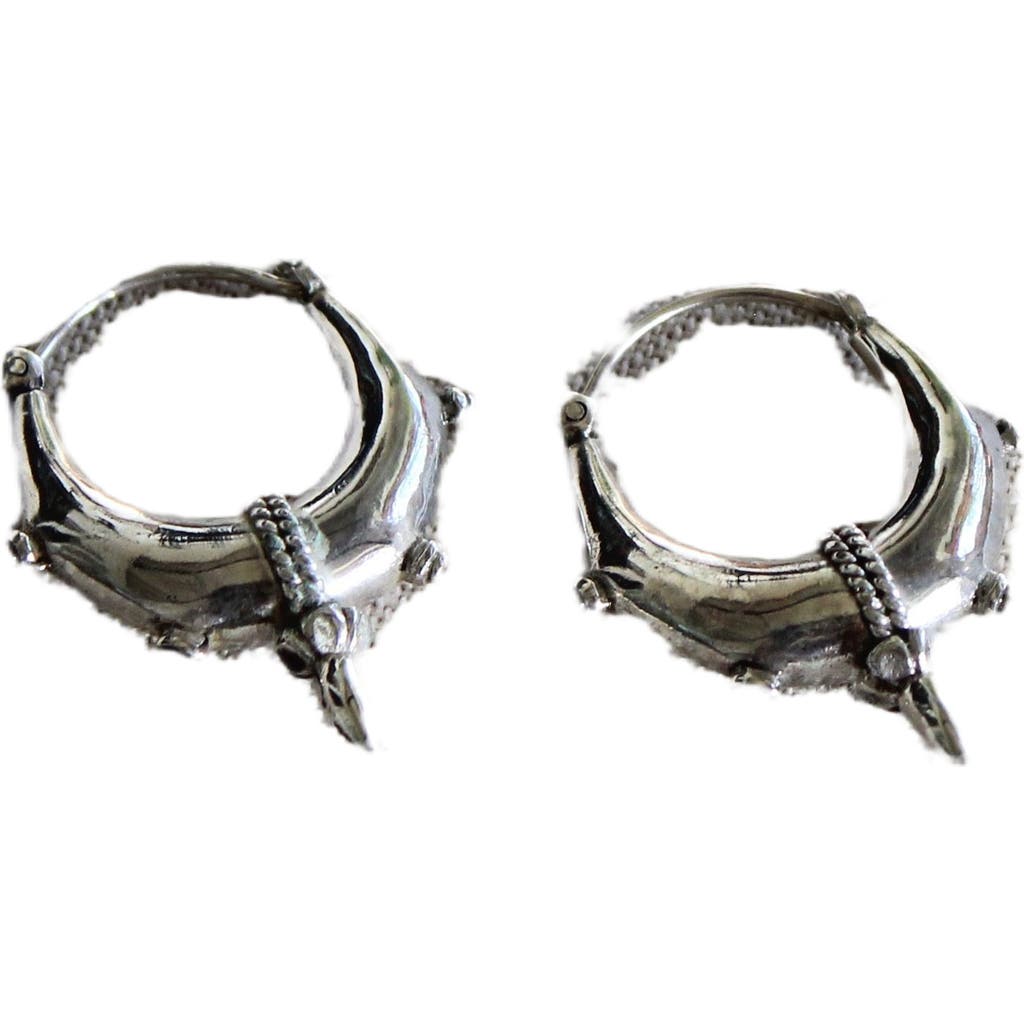 Kapoeta By Ambica Rajasthan Earrings In Silver