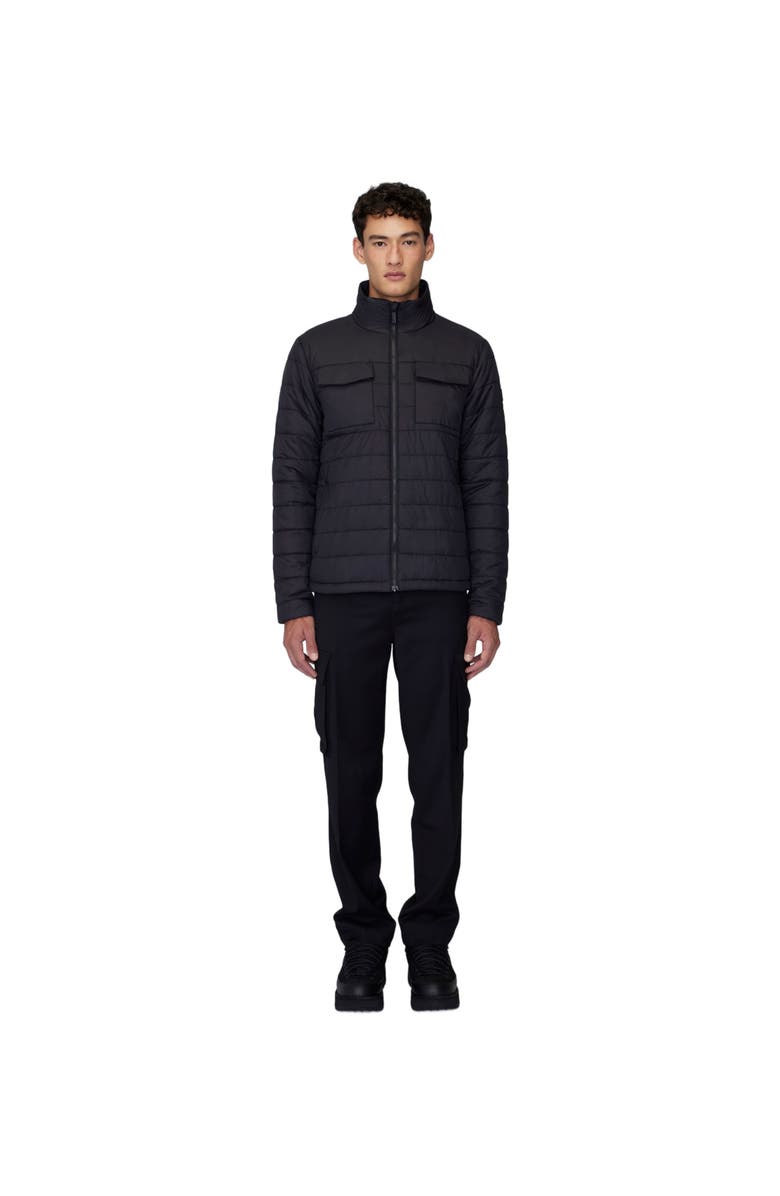 Quartz Co. NEAL | Lightweight Insulated Shirt Jacket, Main, color, Black