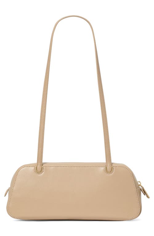 Kate Spade New York Grace Fine Grain Leather Shoulder Bag In Timeless Taupe