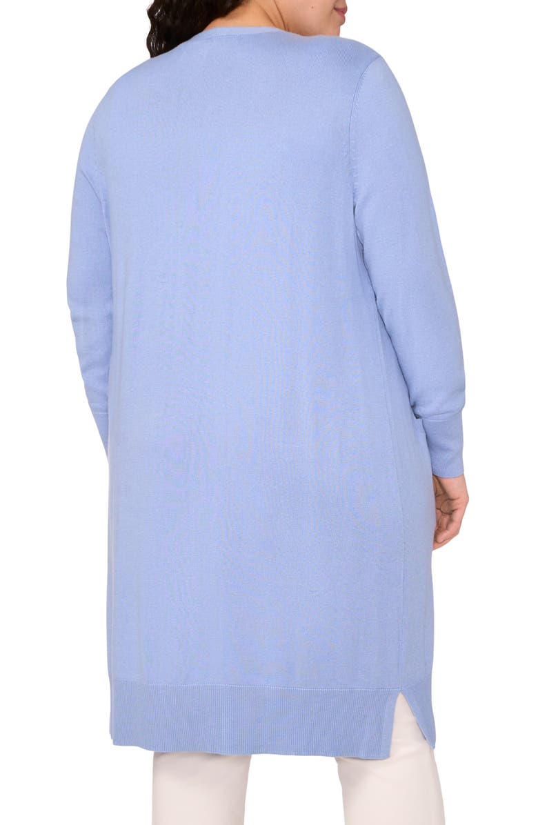 Halogen<sup>®</sup> Open Front Longline Cardigan, Alternate, color, Forever Blue