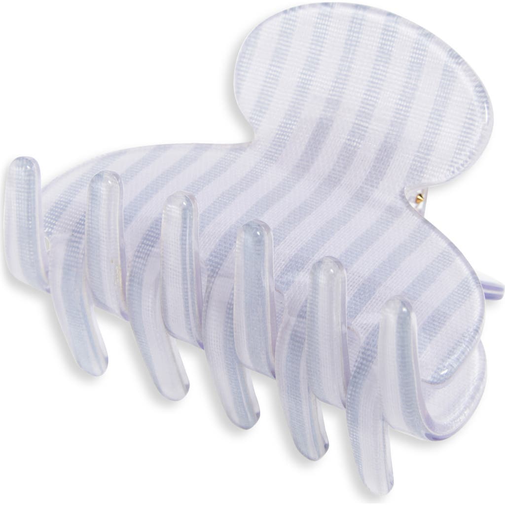 France Luxe Couture Stripe Small Claw Clip In Multi