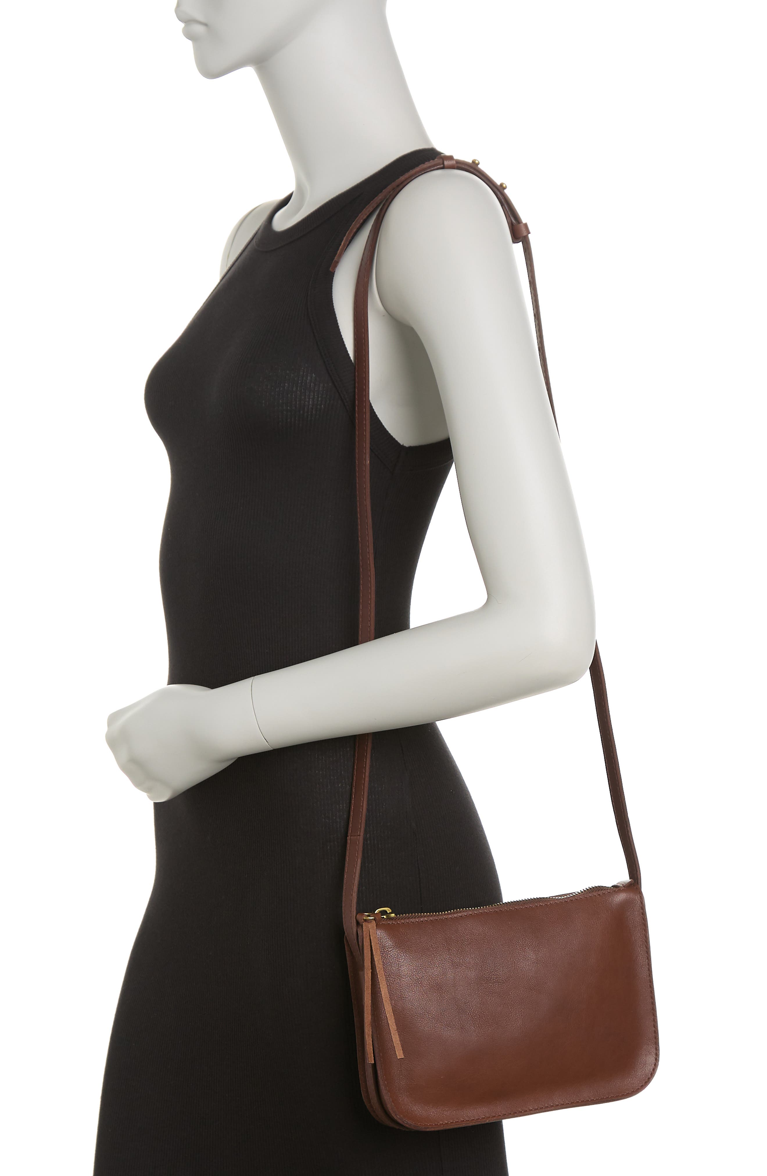 Madewell Simple Pouch Crossbody Bag, Alternate, color, 