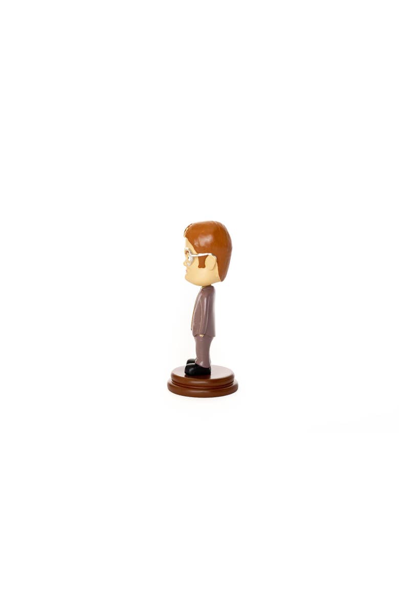 The Office Dwight Schrute Bobblehead Collectible Figure | Stands 5.5 Inches Tall, Alternate, color, Brown