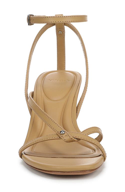 Vince Marilyn Ankle Strap Sandal In Light Sable