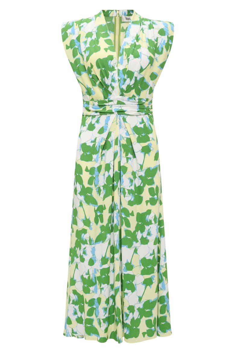 Livia Floral Sleeveless Dress, Alternate, color, EARTH FLORAL MULTI MED CH