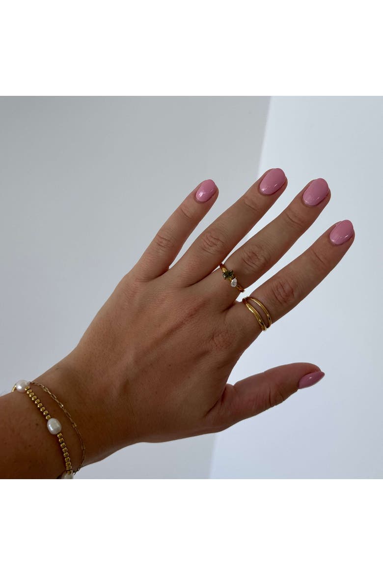 Split Shank Wave Ring, Alternate, color, Gold