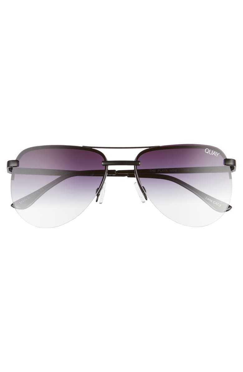 QUAY Australia The Playa Mini 54mm Aviator Sunglasses, Alternate, color, 