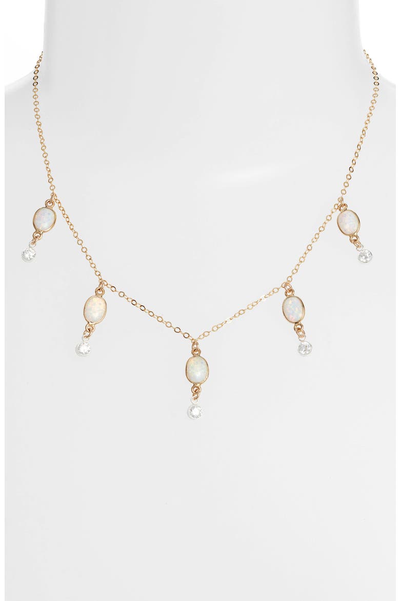 Ivy Necklace, Alternate, color, GOLD