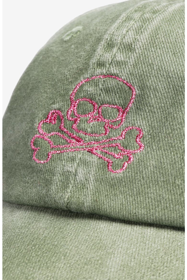 Skull Cap Lurex Girls, Alternate, color, Khaki