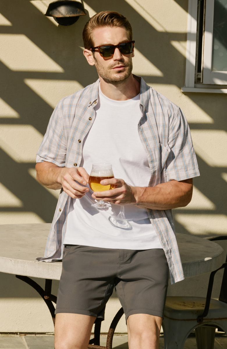 Jack Archer Jetsetter Tech Shorts, Alternate, color, Charcoal Gray