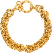 Freya Rose Sumba Circular Bracelet Gold