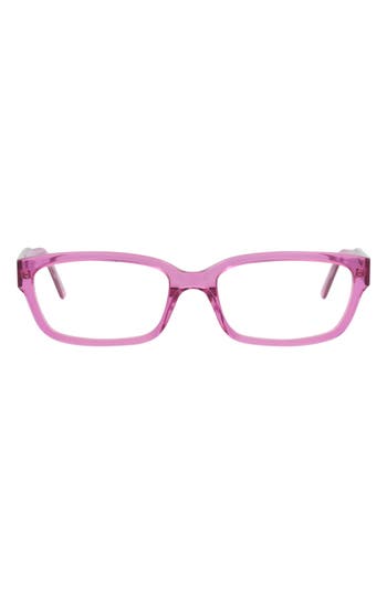 Balenciaga 55mm Rectangular Optical Glasses