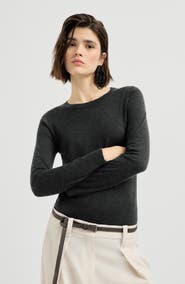 Brunello Cucinelli Cashmere and silk lightweight sweater