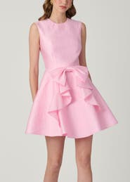 Shoshanna Midnight Gabby Jacquard Dress