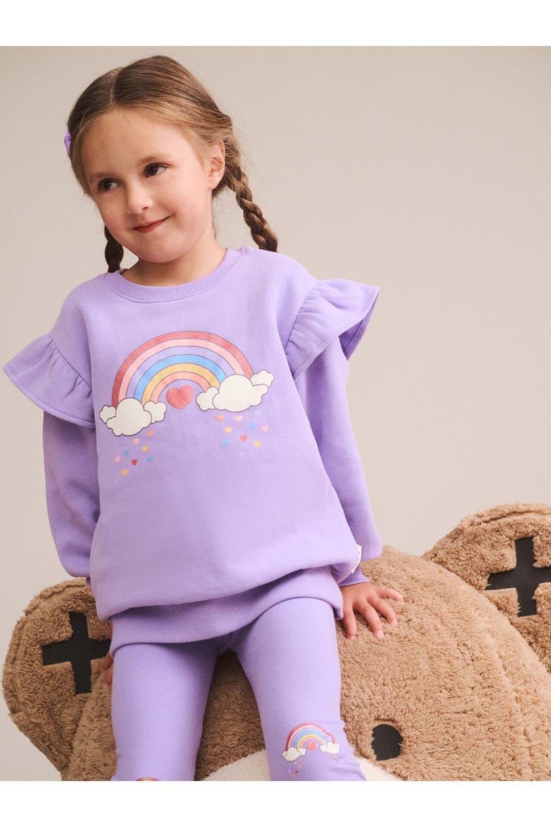 Magical Rainbow Legging (Baby), Alternate, color, Orchid Purple