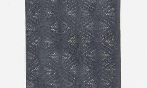 Nordstrom Sheer Jacquard Wool Blend Dress Socks In Black