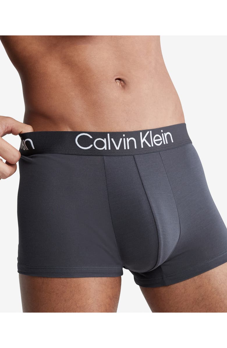 Calvin Klein Ultra-Soft Modern 3-Pack Stretch Modal Trunks, Alternate, color,