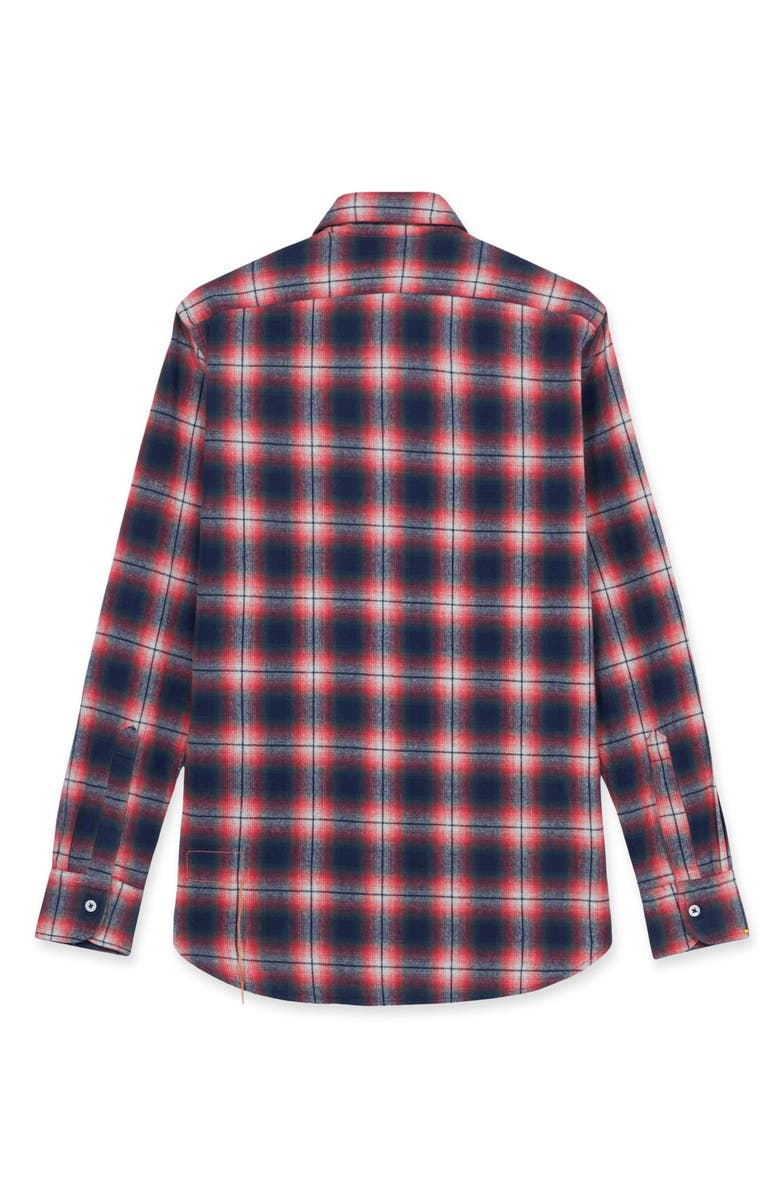 Fortela Check Flannel Shirt, Alternate, color, Red