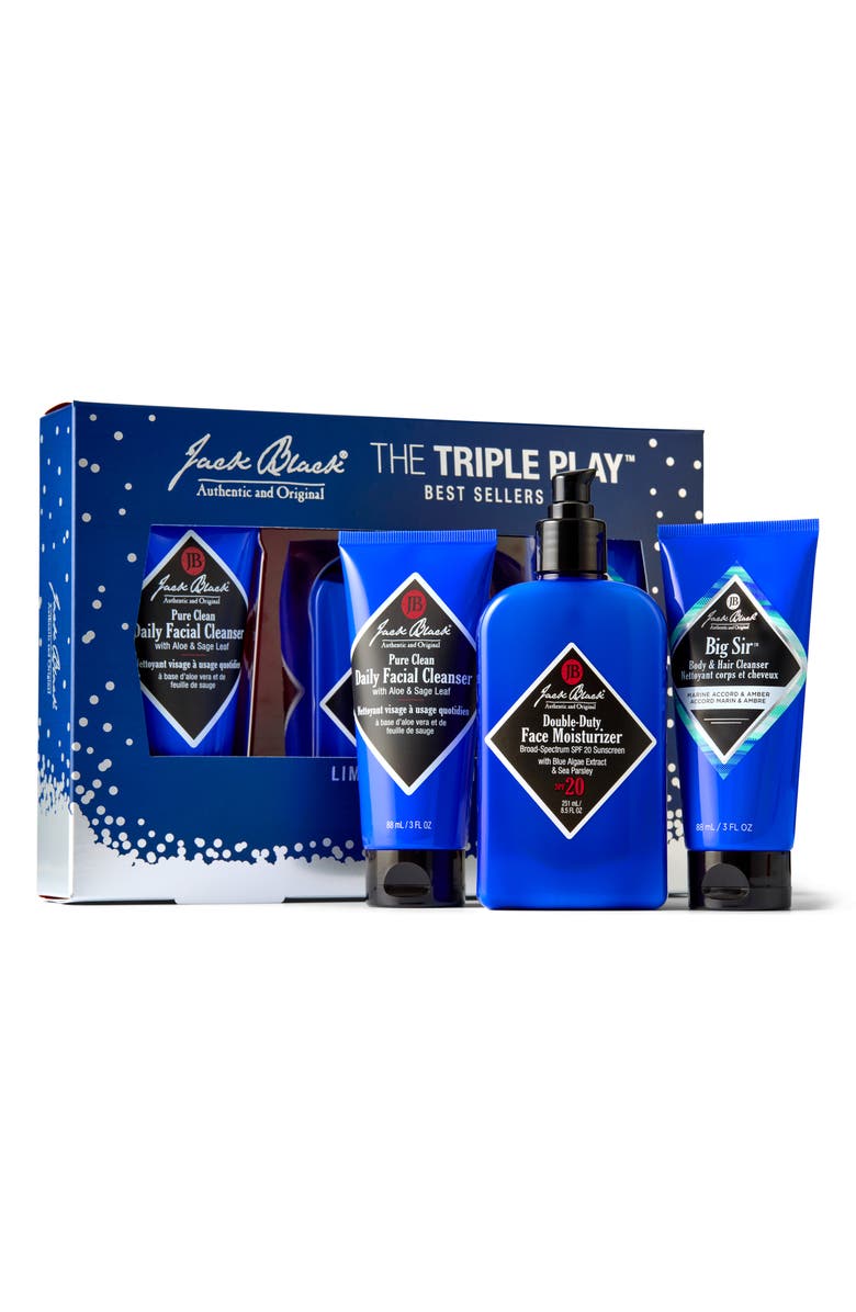 Jack Black The Triple Play Set (Limited Edition) $75 Value, Main, color,