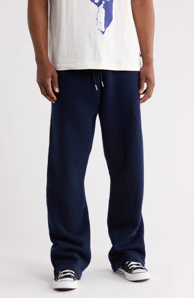 HONOR THE GIFT Art Knit Pants, Main, color, Navy