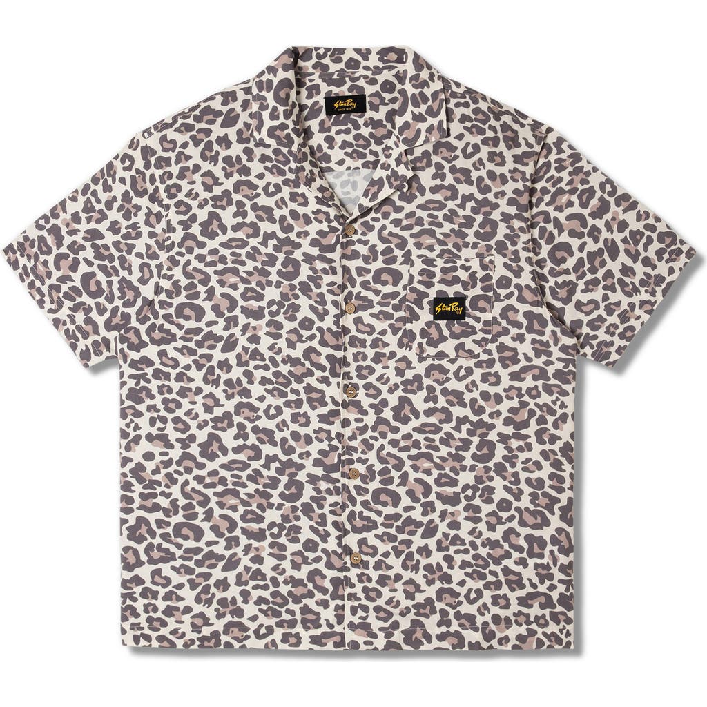STAN RAY Tour Leopard Print Camp Shirt in Leopard Camo  product