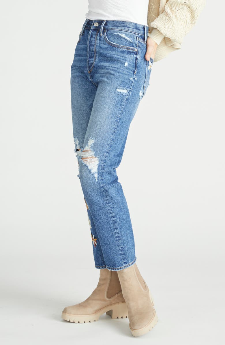 Driftwood Jordie Mom Jeans, Alternate, color,