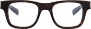 Saint Laurent 49mm Square Optical Frames