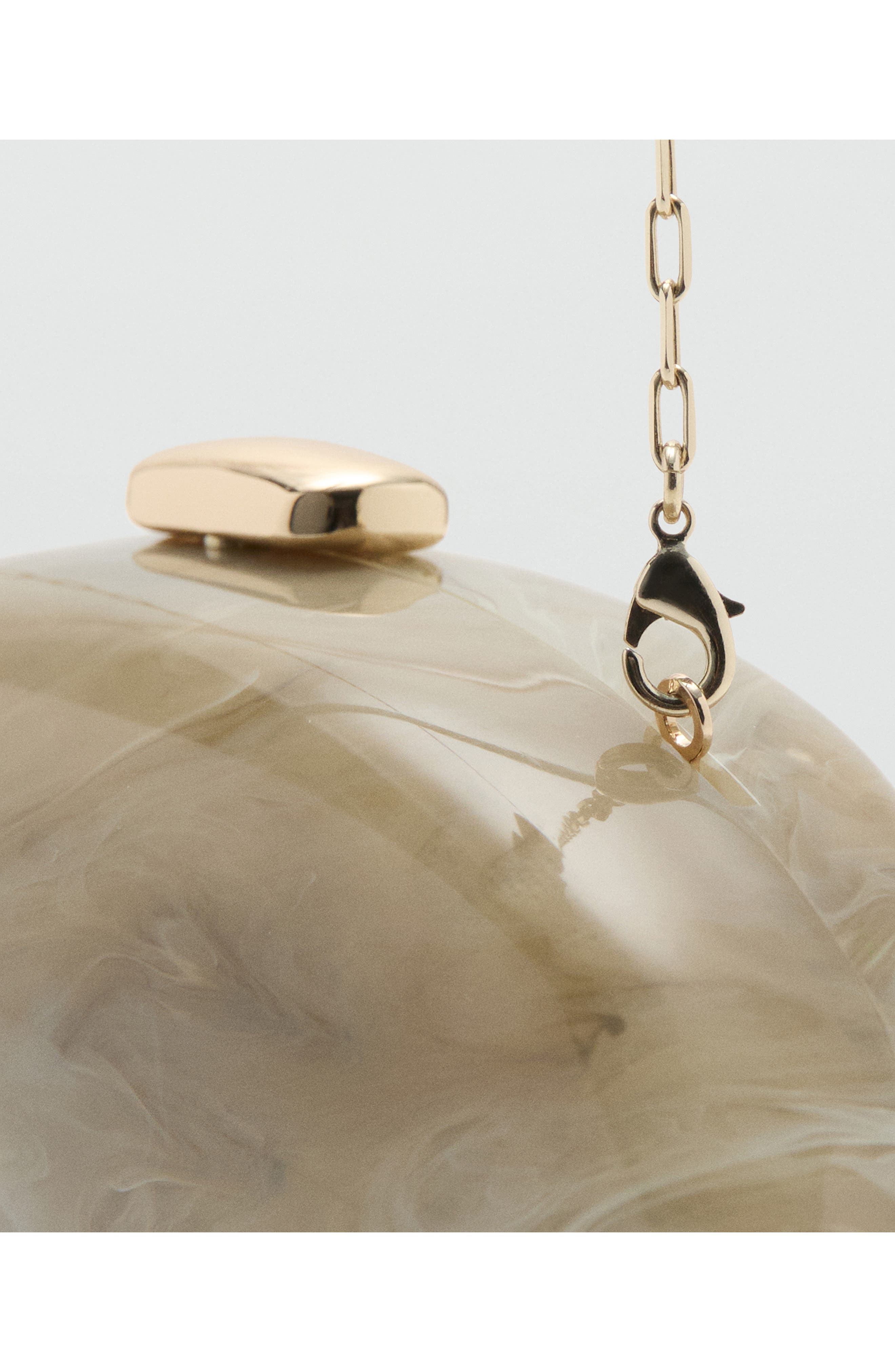 Oval Clutch, Alternate, color, LIGHT/ PASTEL GREY