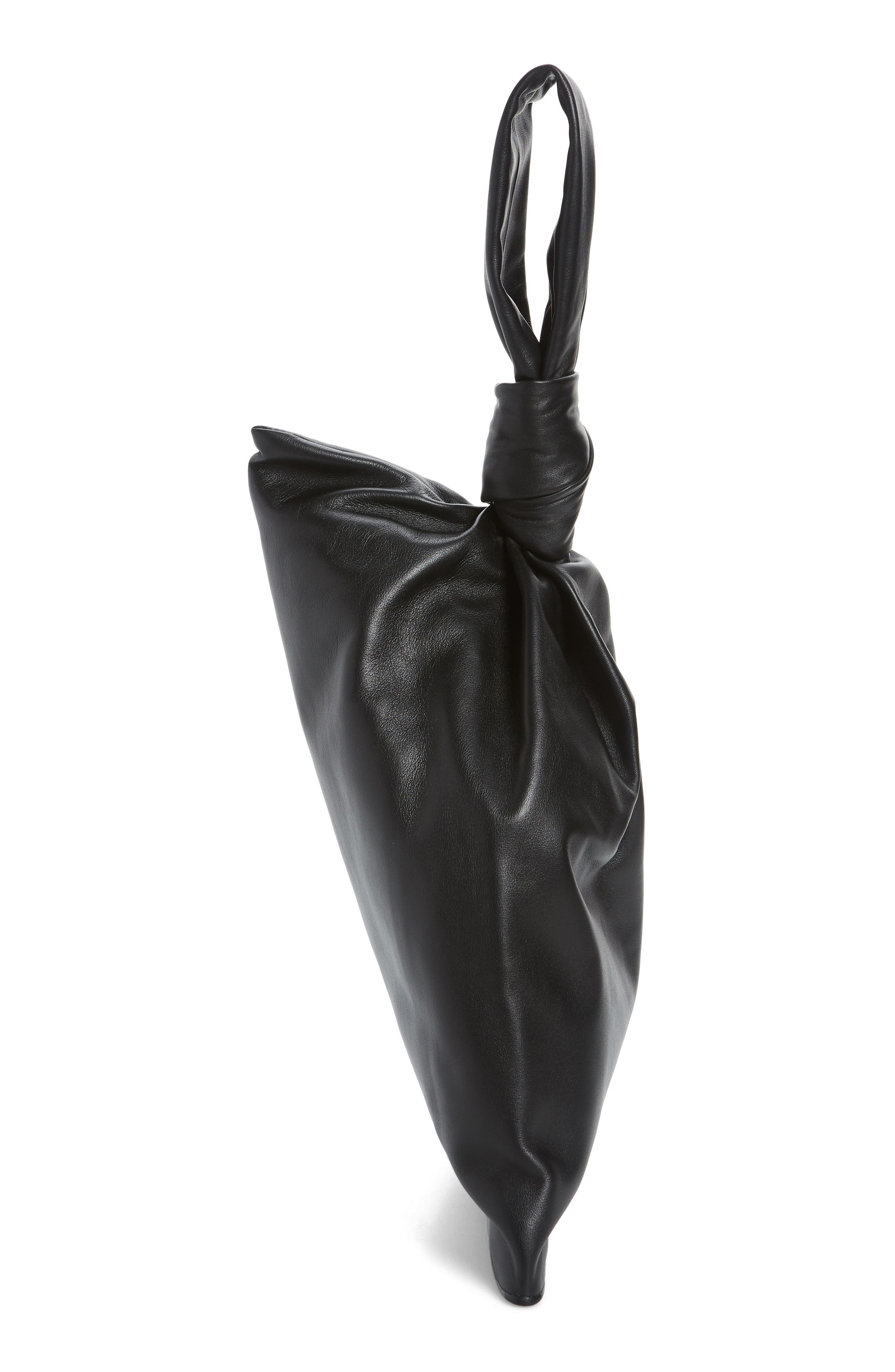 Bottega Veneta Twist Leather Handbag, Alternate, color, 