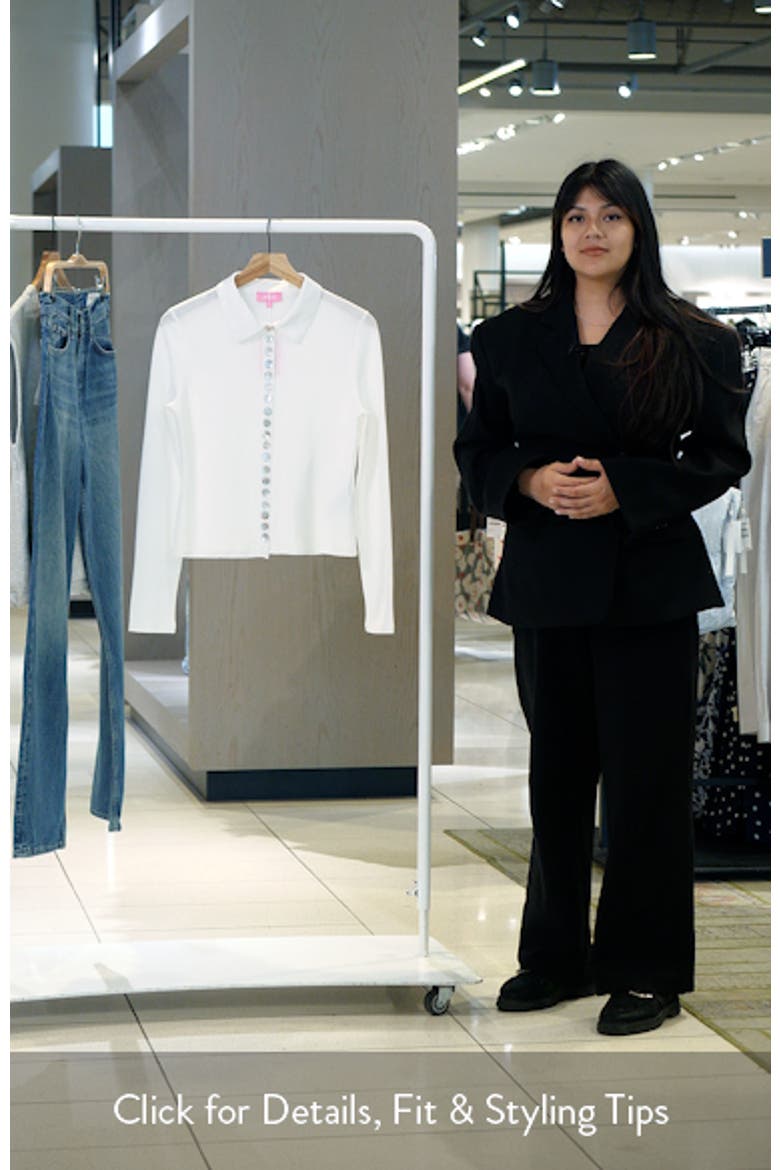 Pennie Knit Button-Up Shirt video
