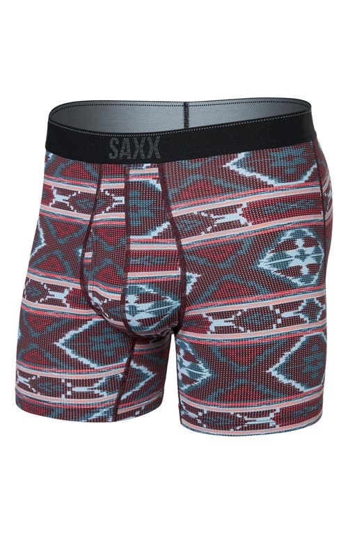 SAXX SAXX QUEST QUICK DRY MESH SLIM FIT BOXER BRIEFS